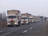 В СНБО заявили, что под видом «гуманитарного конвоя» на Донбасс привезли тренажеры для обучения террористов